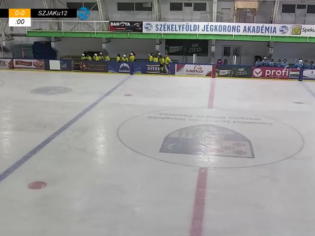 Ajkai Óriások vs SZJA Kék U12 - VOD