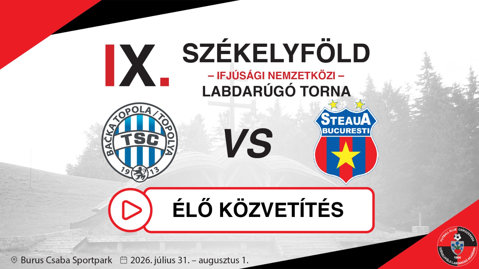 TSC Tpolya vs CSA Steaua 30 IUL 2026