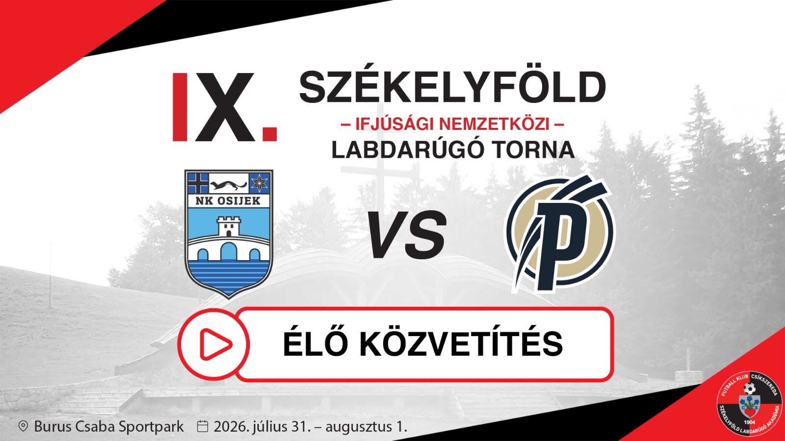 NK Eszék vs Puskás Akadémia 31 IUL 2026