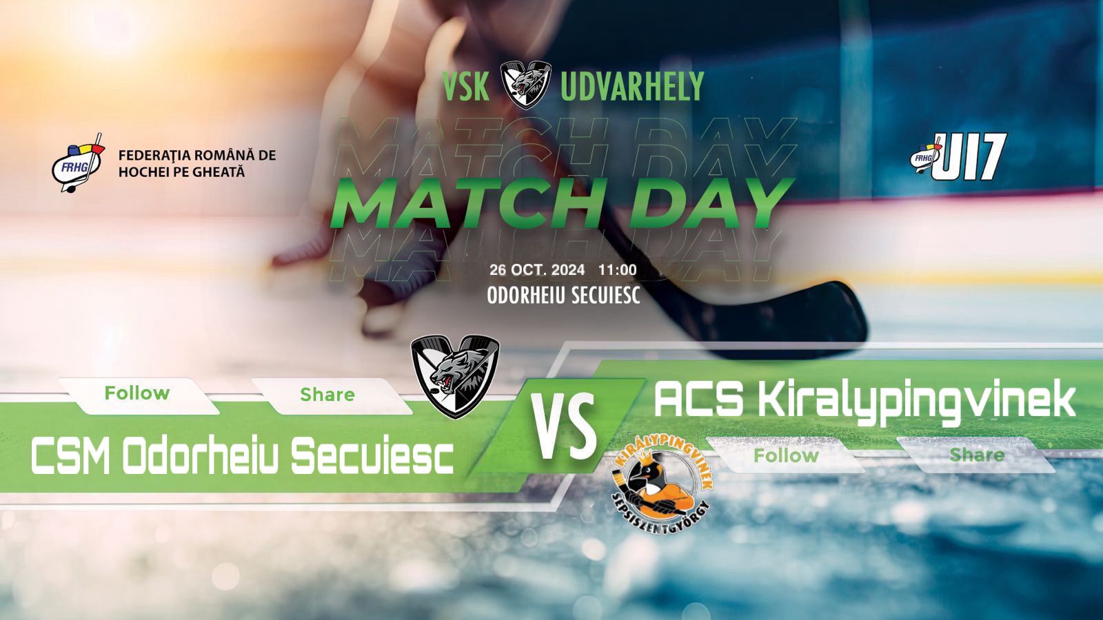 CSM Odorheiu Secuiesc vs ACS Királypingvinek - U17 - 26 OCT 2024 - VOD