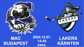 MAC Budapest - Lakers KÄRNTEN