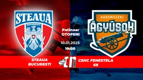 CSA Steaua Bucuresti vs ACSHC Fenestela 68 - 10 IAN 2024 - VOD