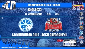 SC Miercurea Ciuc vs ACSH Gheorgheni 15 IAN 2025 - VOD