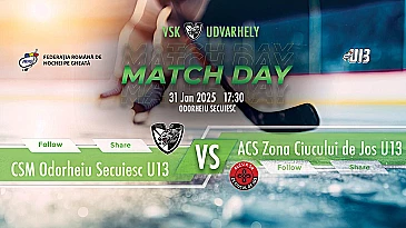 CSM Odorheiu Secuiesc vs ACS Zona Ciucului de Jos U13 - VOD