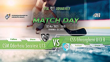 CSM Odorheiu Secuiesc vs CSS Gheorgheni - U13 B - 2 MAR 2025 - VOD