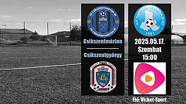 Csíkszentmárton SE vs Csíkszentgyörgyi Fiság - 17 MAI 2025