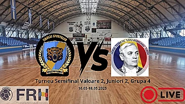 Iskolás Sportklub Székelyudvarhely vs Lic. Liviu Rebreanu Turda - 16 MAI 2025 - VOD