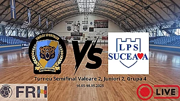 Iskolás Sportklub Székelyudvarhely vs LPS Suceava - 17 MAI 2025 - VOD