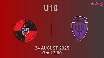 FK Csikszereda vs Politehnica Timișoara U18 - 24 AUG 2025 - VOD