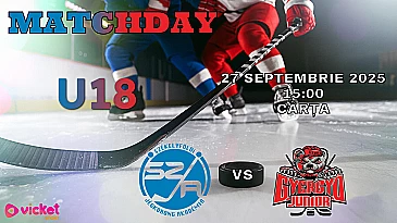 SZJA U18 vs Gyergyói Hoki Klub - 27 SEPT 2025 - VOD