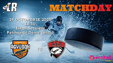 Háromszéki Ágyúsok vs Red Hawks București - 29 OCT 2025 - VOD