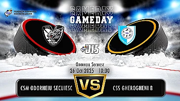 CSM Odorheiu Secuiesc U15 vs. CSS Gheorgheni U15 B 26.10.2025 - VOD