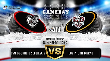 CSM Odorheiu Secuiesc U13 B Vs. Luptatorii Ditrau U13  2025.11.08.
