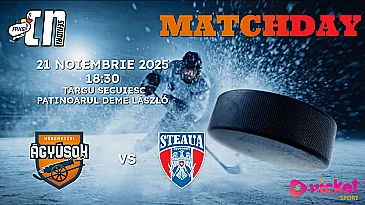 Háromszéki Ágyúsok vs CSA Steaua București - 21 NOI 2025 - VOD