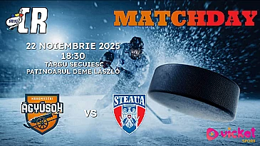 Háromszéki Ágyúsok vs CSA Steaua București - 22NOI 2025 - VOD