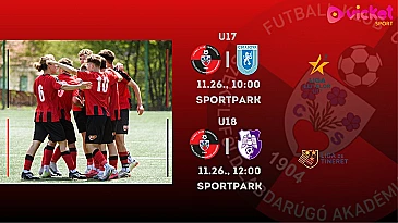 FK Csíkszereda U17 vs Universitatea Craiova U17 - 26 NOI 2025 - VOD