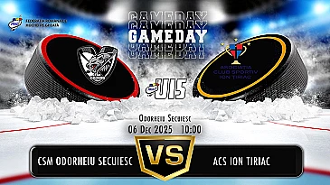 CSM Odorheiu Secuiesc U15 Vs. ACS Ion Tiriac U15  06. Dec. 2025 Ora 10:00 - VOD